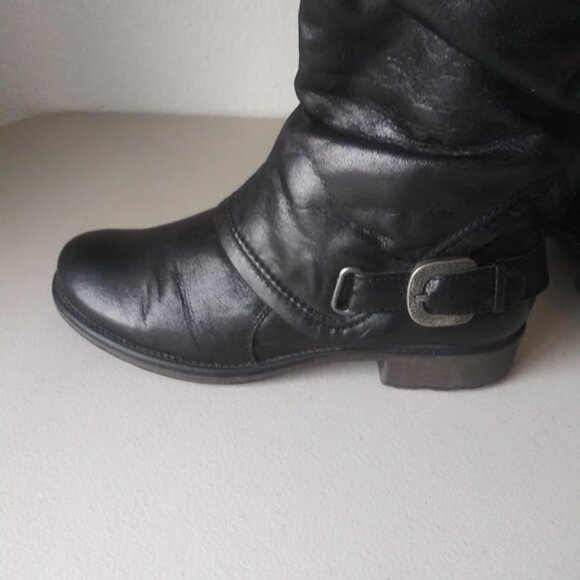 Bare Traps Sheridan women's size 8W black knee high boots - Picture 8 of 11